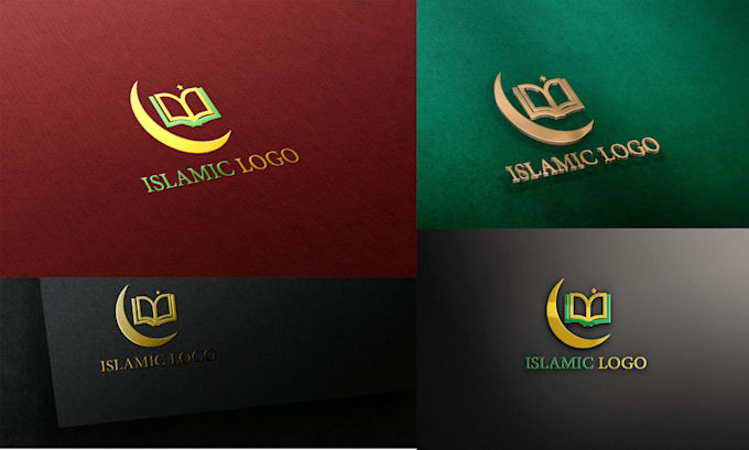 create a modern islamic logo design