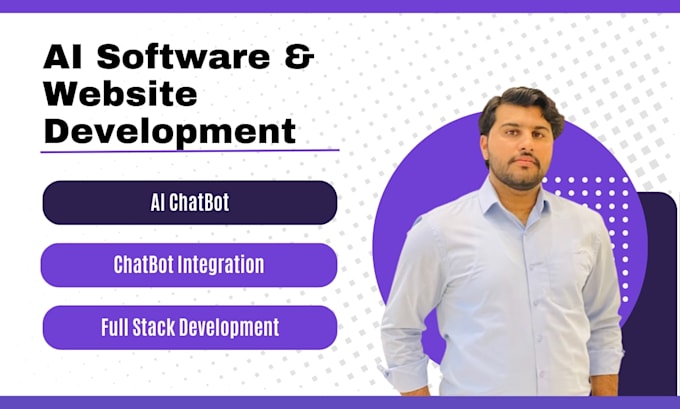 Do ai website development, chatbot integration, api as full stack ...
