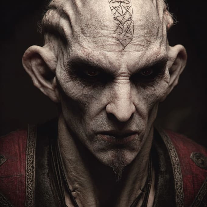 fantasy horror and fantasy horror character
