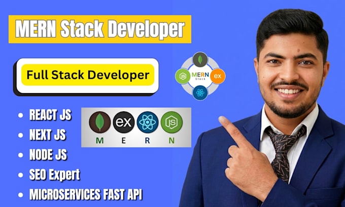develop a professional full stack web application using mern