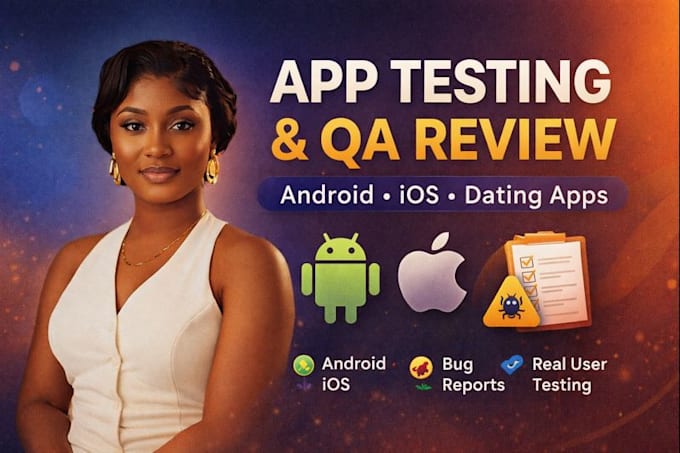 do app testing app review dating app review QA testing for android and IOS