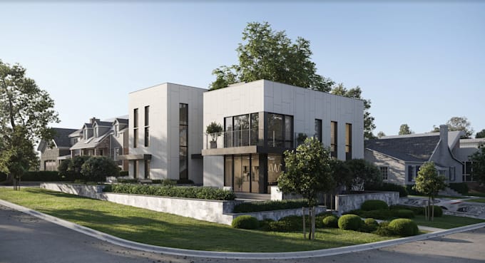 plan building basement, apartment structural drawing,render propose cgi external