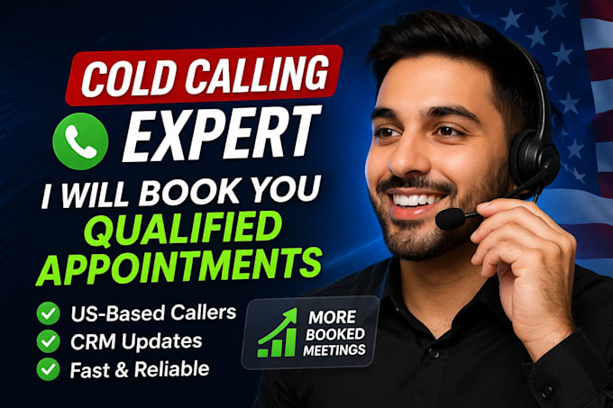 get you qualified appointments through b2b cold calling