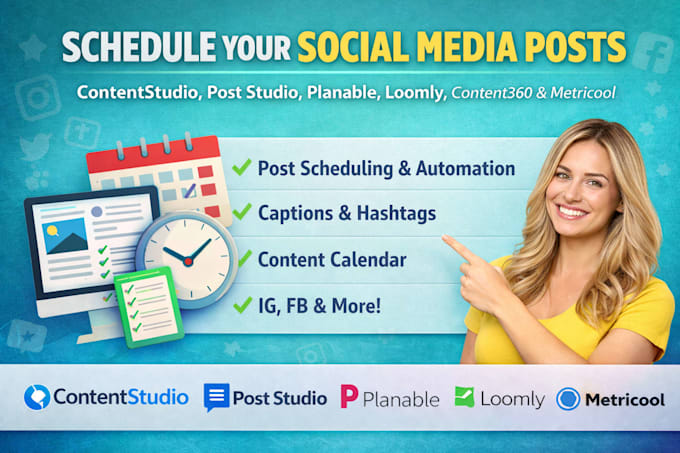 schedule post via contentstudio post studio planable loomly content360 metricool