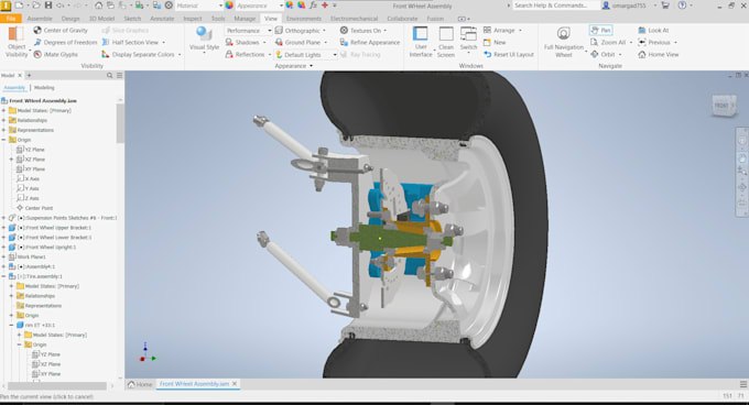 3d cad modeling and fea mechanical design