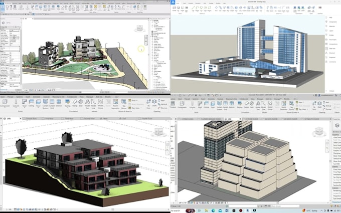 Als gebautes 3d bim-modell lod 300 400 architektur mep bim koordination ...