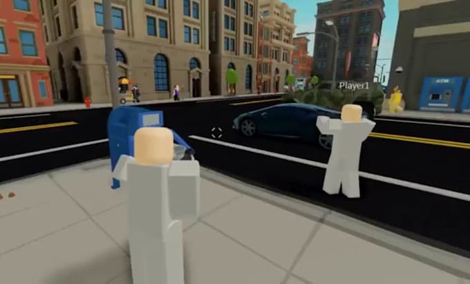 develop roblox game with  roblox map,building, model and script in roblox studio