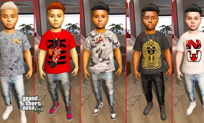 make gta 5 and fivem peds, animated props, resize, baby peds and modifications