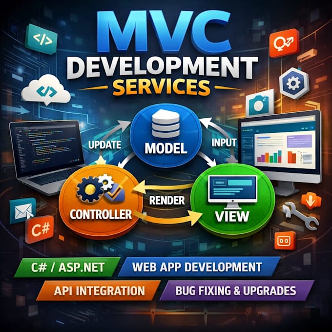 develop mvc web application with sql databases