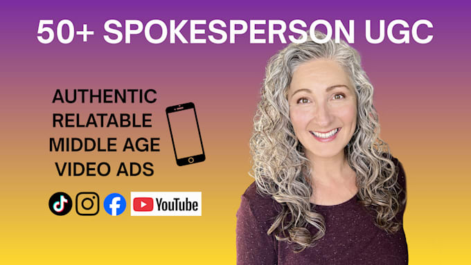 create authentic spokesperson ugc videos for gen x