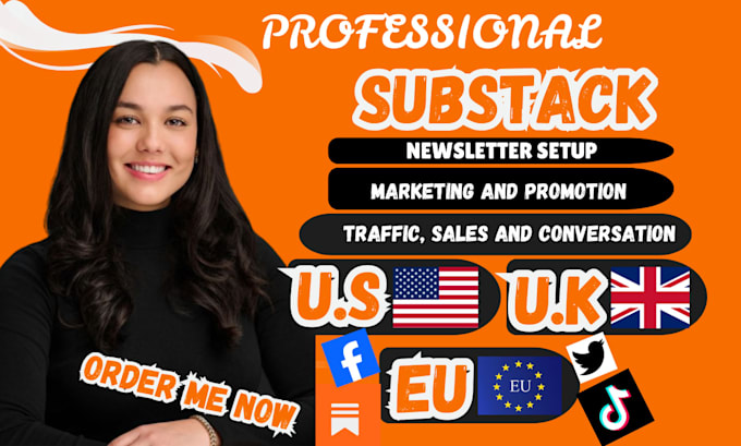 do viral promotion to your substack article, substack page and link promotion