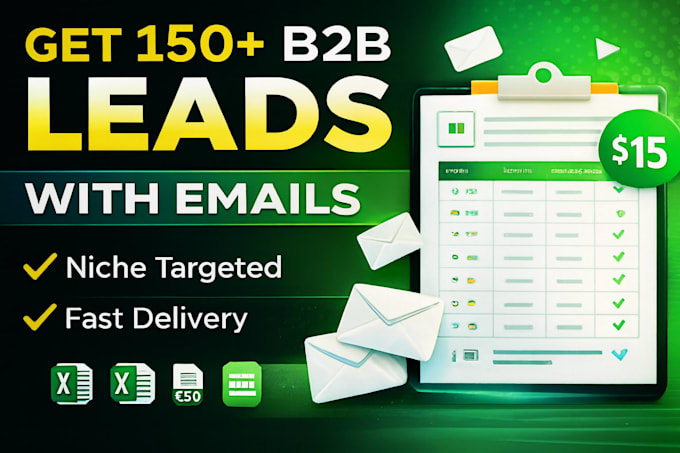 targeted b2b lead generation and email list building