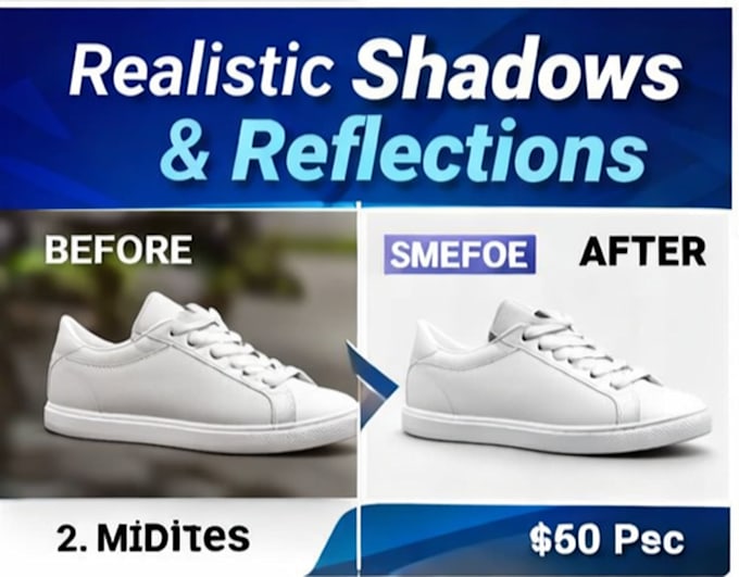 do realistic shadow and reflection creation