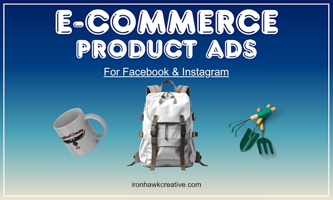 design ecommerce product ads for facebook and instagram