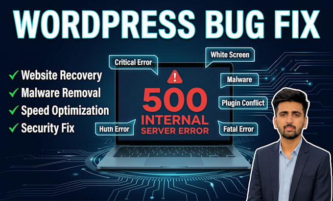 fix website bugs, wordpress, PHP, laravel, and javascript errors