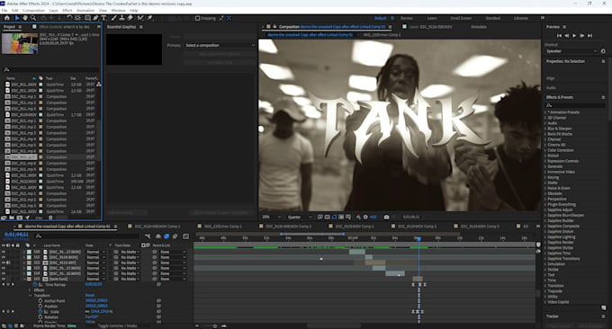 edit your music video with professionally vfx and ai effect