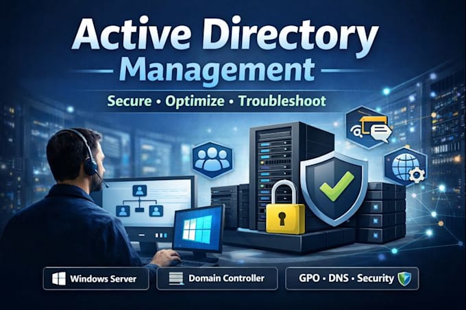 manage, secure and optimize your active directory server
