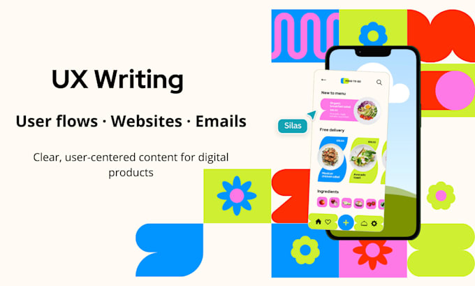 write UX content for websites, apps, and user flows