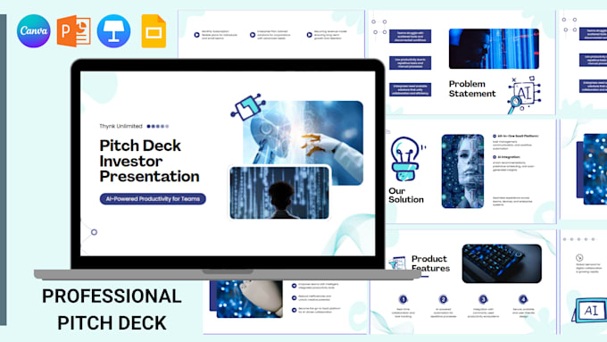 Design investor pitch deck startup pitch deck design powerpoint ...
