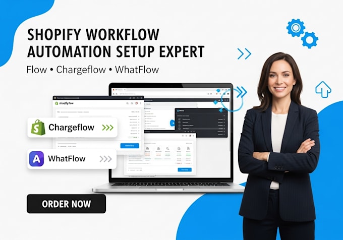 setup shopify workflow automation chargeflow shopify flow whatflow website