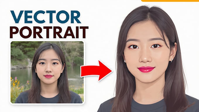 do a vector portrait for you