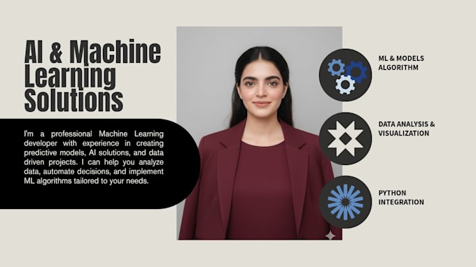 develop ai and machine learning projects using python