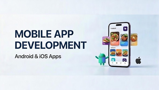 develop custom flutter android app, mobile app development for android