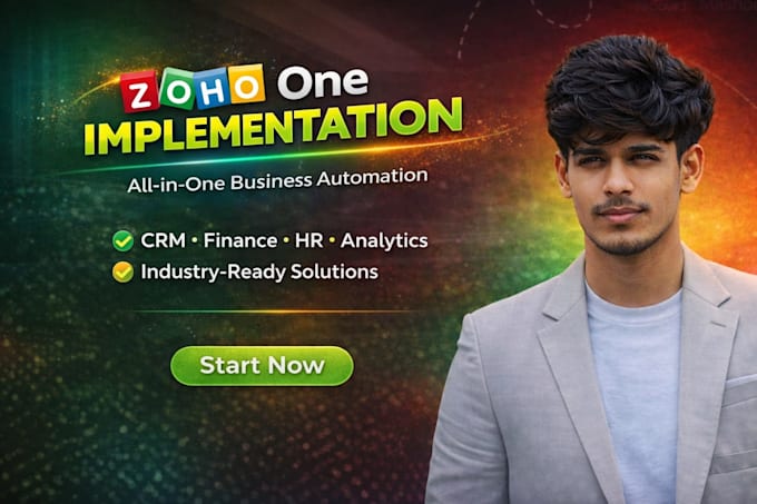develop and customize zoho one solutions for your business