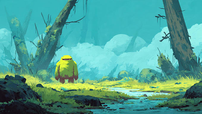 design a concept art character or object