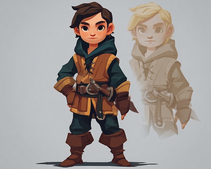 create 2d character art for games and apps