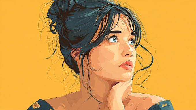 do a vector portrait for you