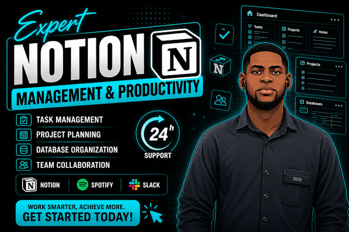 do a custom notion workspace, notion dashboard website notion consultant expert
