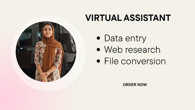 do accurate data entry and web research for small businesses