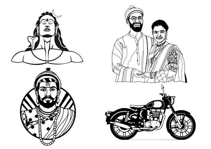 illustrate custom vector or pixel art for your brand