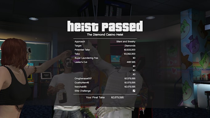 do heist with you on enhanced pc, very fast