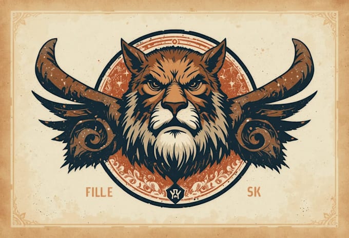 design mascot  vintage logo