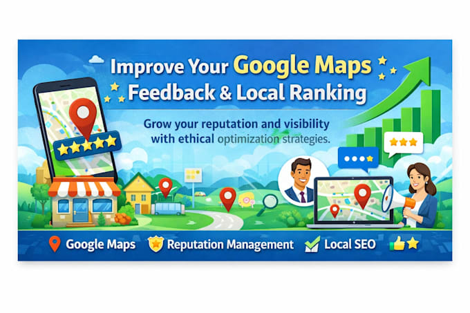 provide local SEO for google maps and gmb optimization