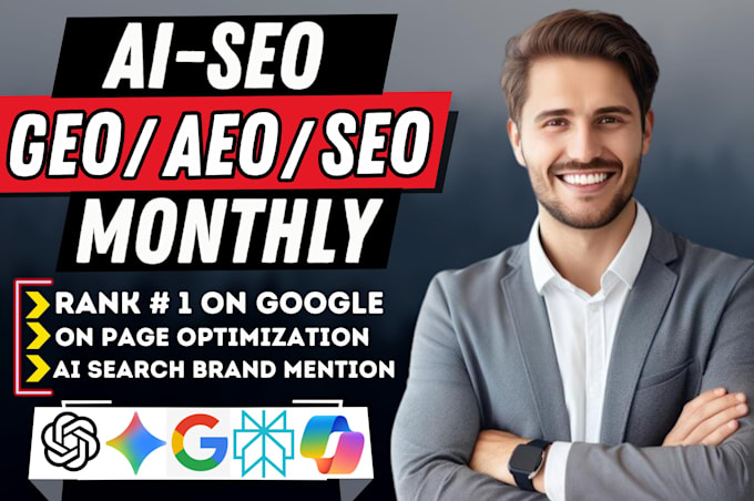do monthly ai seo, aeo ,geo off page backlinks building for local google ranking