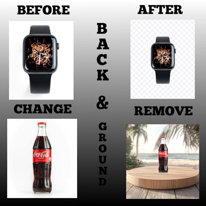 do photos background removal and crop image