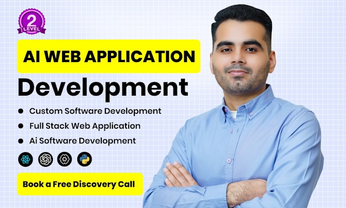 develop ai website, ai chatbot, ai web application, ai software developer