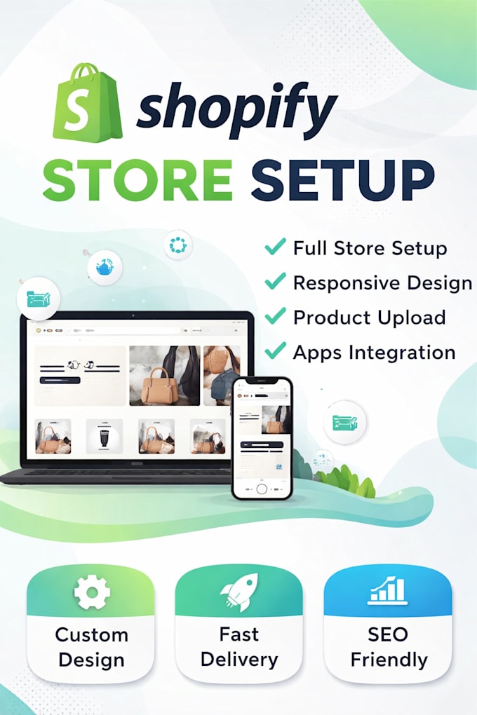 build a professional shopify web and shopify store