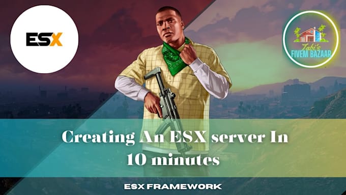 create your fivem server with custom scripts and features, qb, esx, nopixel