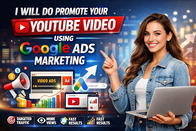 promote your youtube video using google ads marketing
