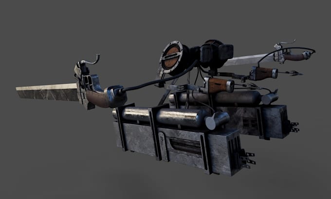 create a realistic game ready 3d model and asset ready to use