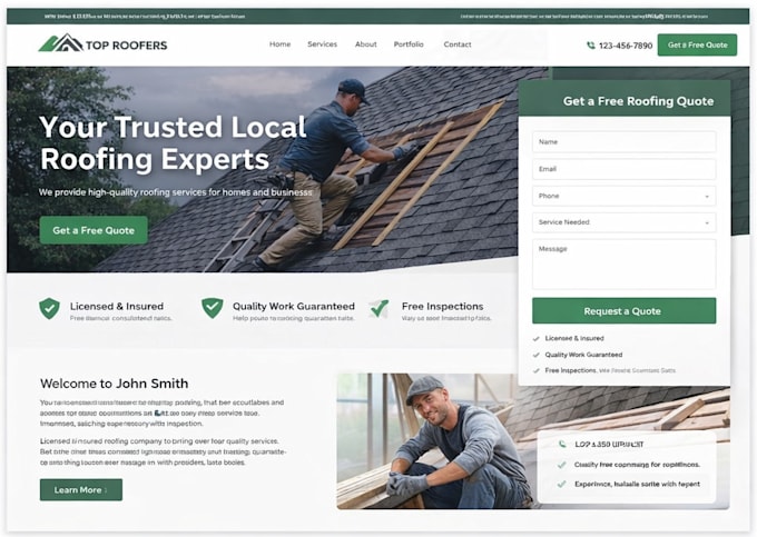 build a lead focused wordpress website for small businesses