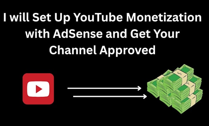 setup up your channel for youtube monetization and adsense