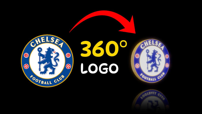 create 3d rotating logo animation for your brand