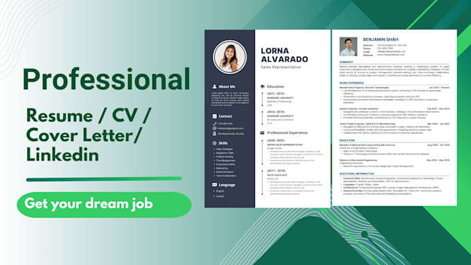 write an ats optimized resume, CV, cover letter and linkedin summary