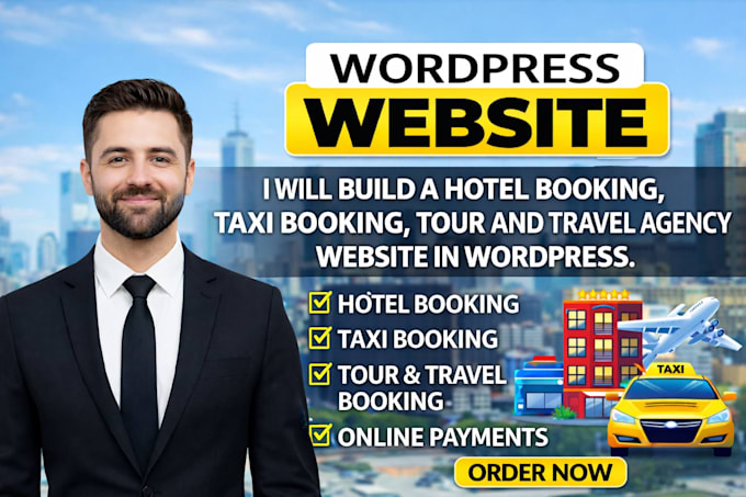create tour and travel agency website in wordpress