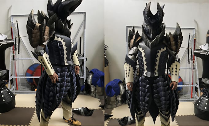 Do 3d cosplay armor 3d mask model cosplay props cosplay creation 3d ...